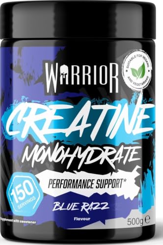Detalle de Warrior Creatine Monohydrate Powder 500g Pure Micronised – Micronised, Vegan & Zero Sugar
