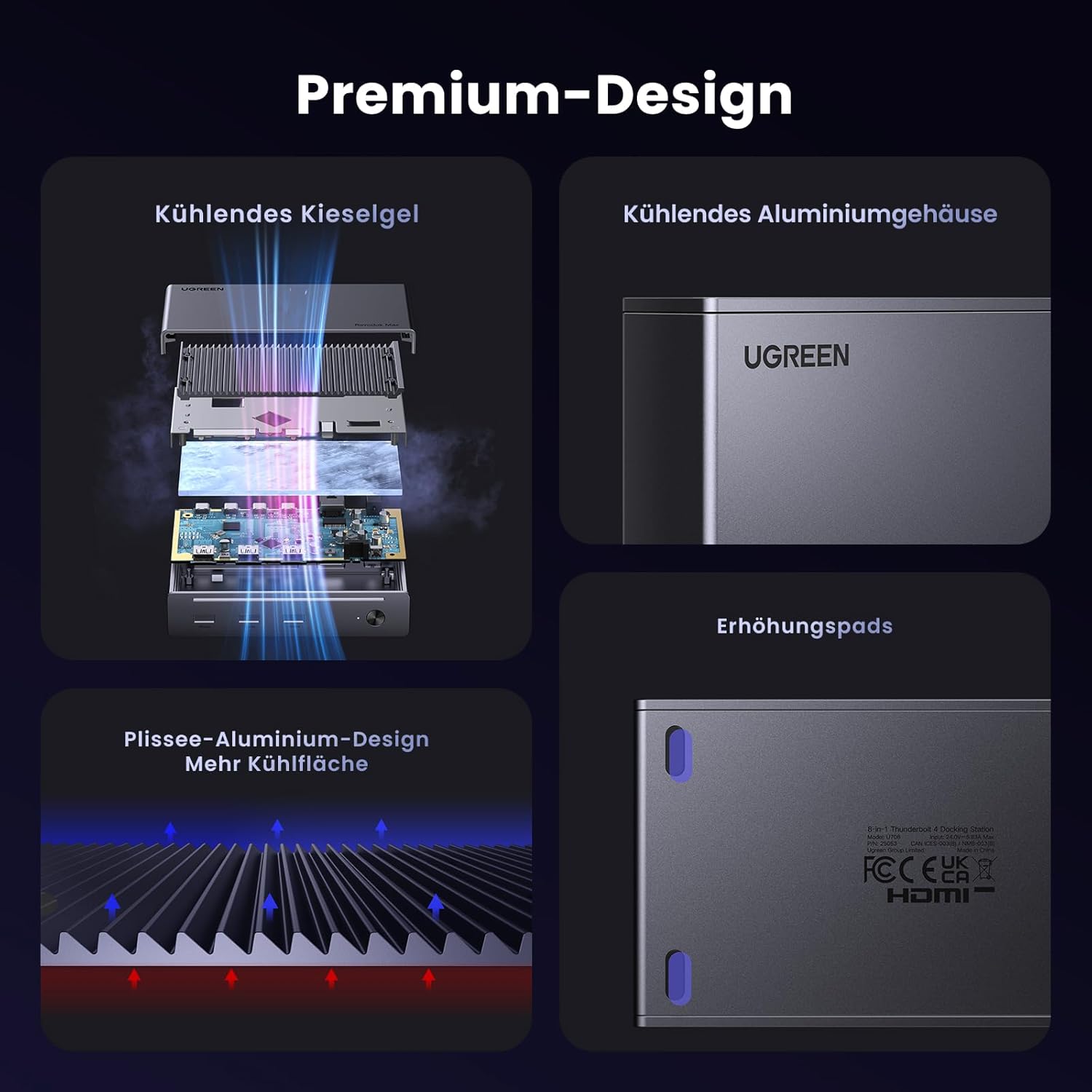 Thumbnail 6 de UGREEN Revodok Max 208 Thunderbolt 4 Dock