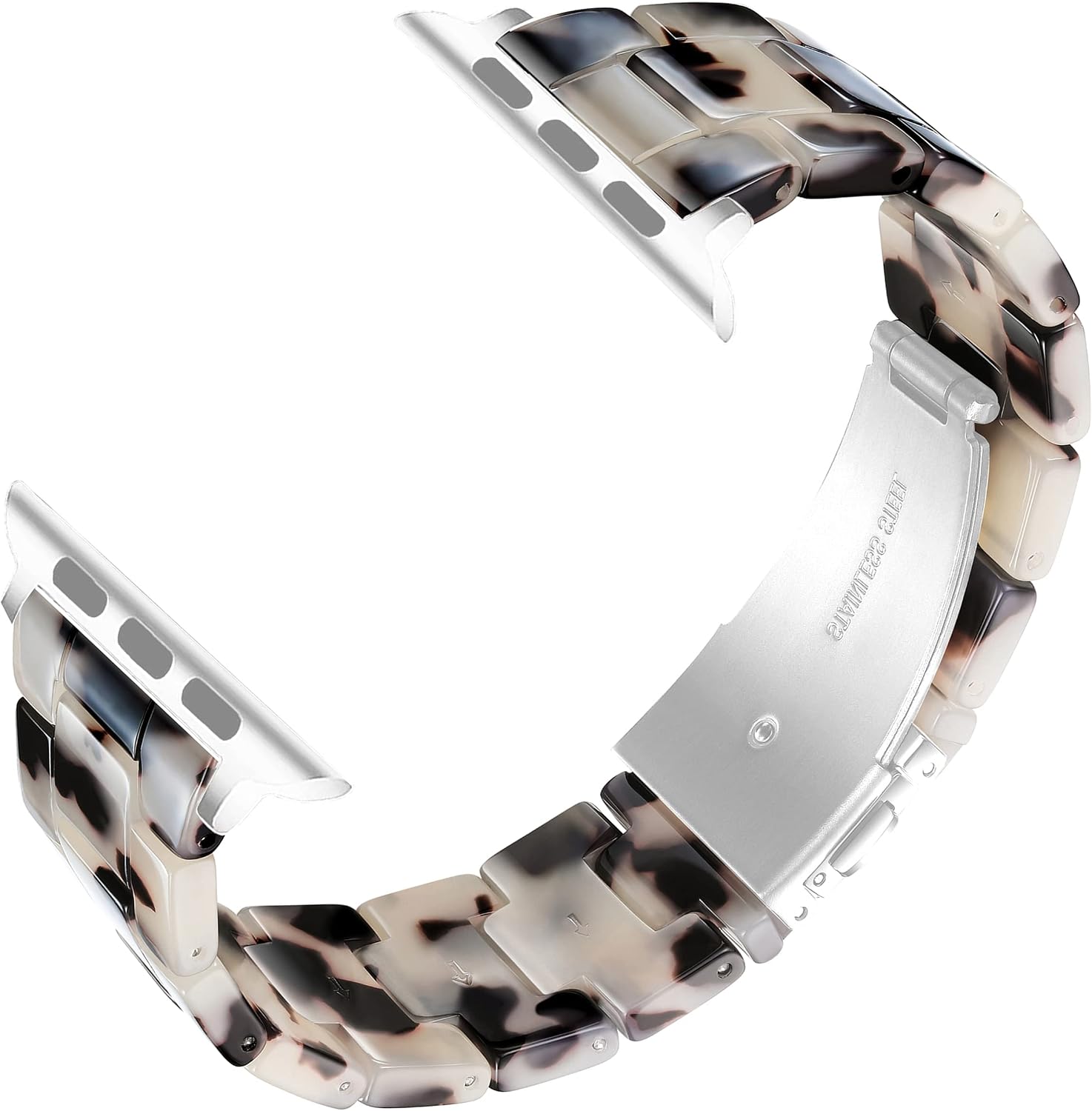 Thumbnail 3 de NYENEIL Lightweight Resin Apple Watch Band with Adjustable Links