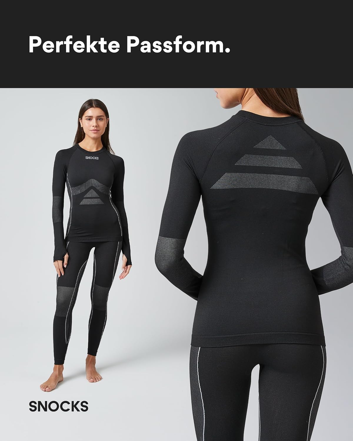 Thumbnail 4 de Snocks Thermounterwäsche Damen XS-XXL