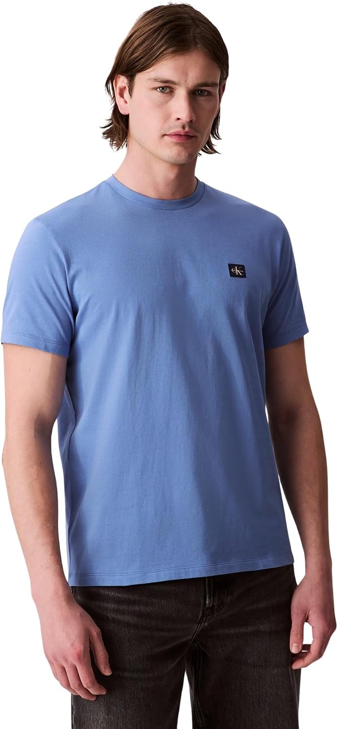 Thumbnail 6 de Calvin Klein Men's Short Sleeve Badge Classic Cotton Jersey T-Shirt
