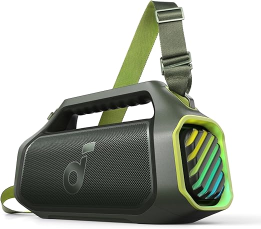 Detalle de Soundcore Boom 2 Plus: Altavoz Bluetooth Potente con RGB 🎶