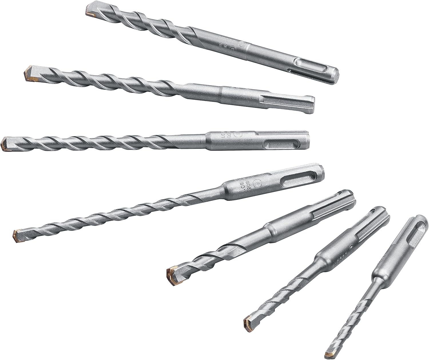 Thumbnail 2 de Bosch 2609255543 SDS-Plus Hammer Drill Bit Set (7 Pieces)