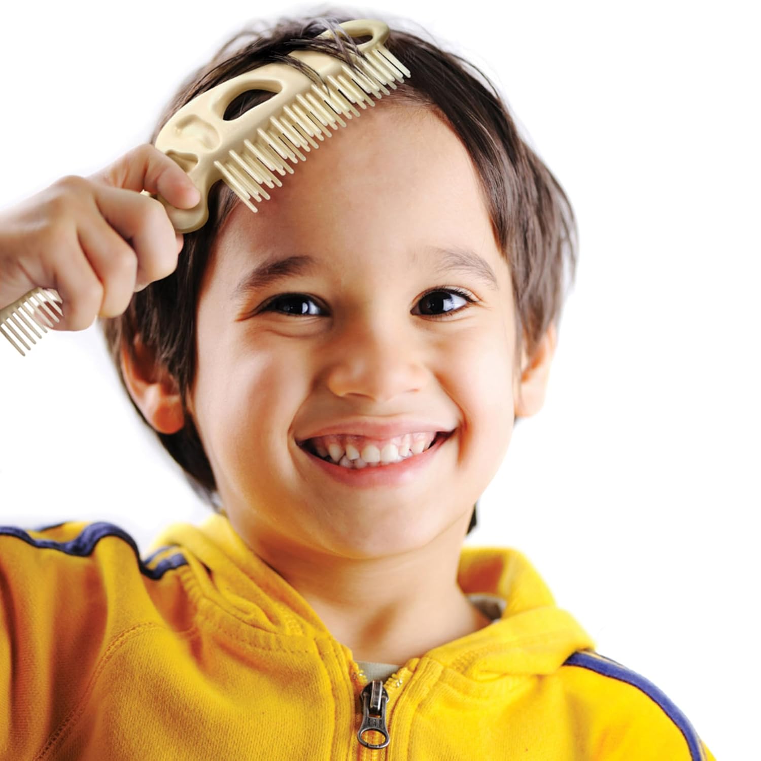 Thumbnail 1 de Genuine Fred BONEHEAD Folding Brush and Comb (Dinosaur Design) – Portable detangling tool
