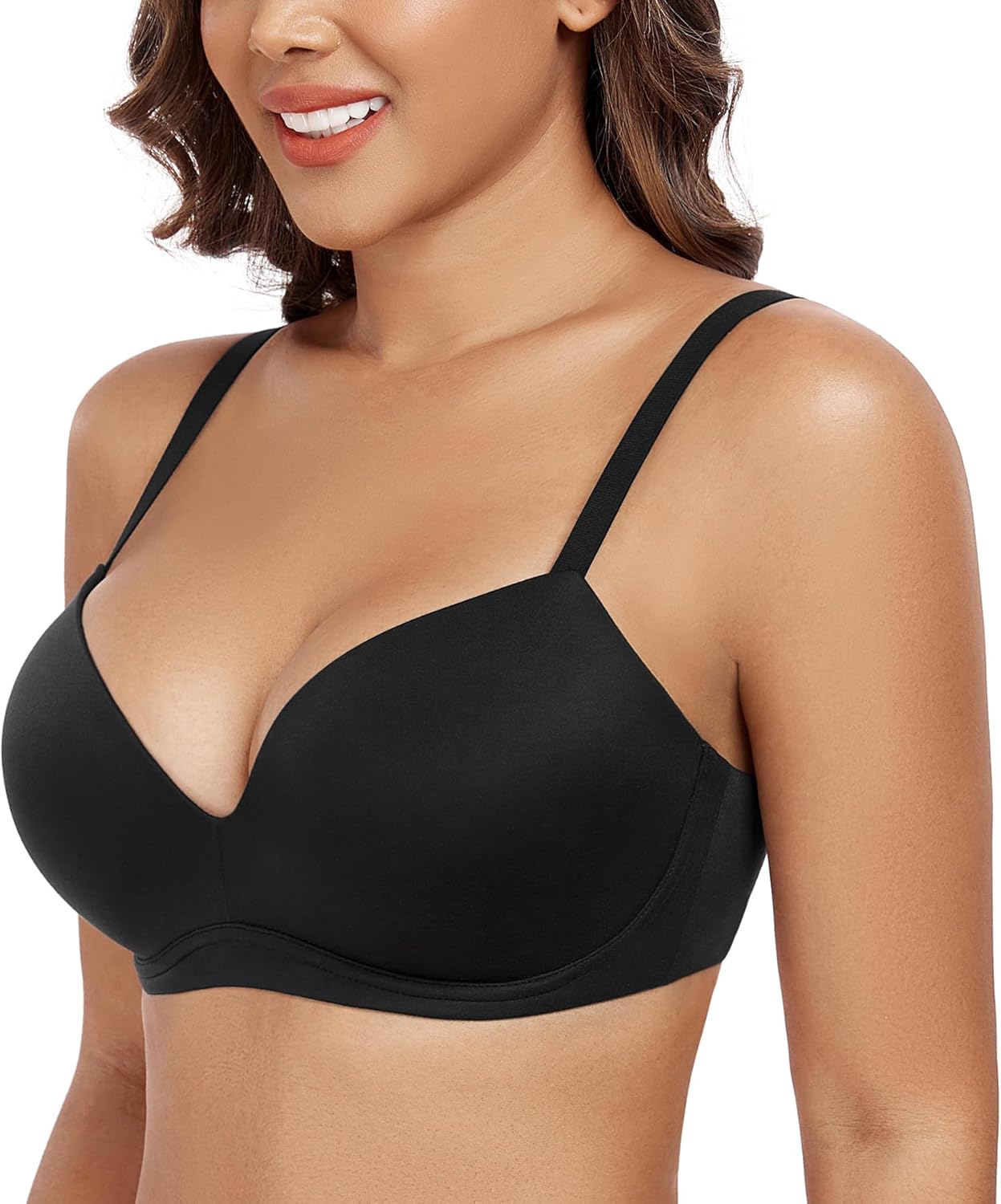 Thumbnail 4 de DotVol Damen Push Up BH ohne Bügel – bequemer gepolsterter Push-Up BH für Alltag