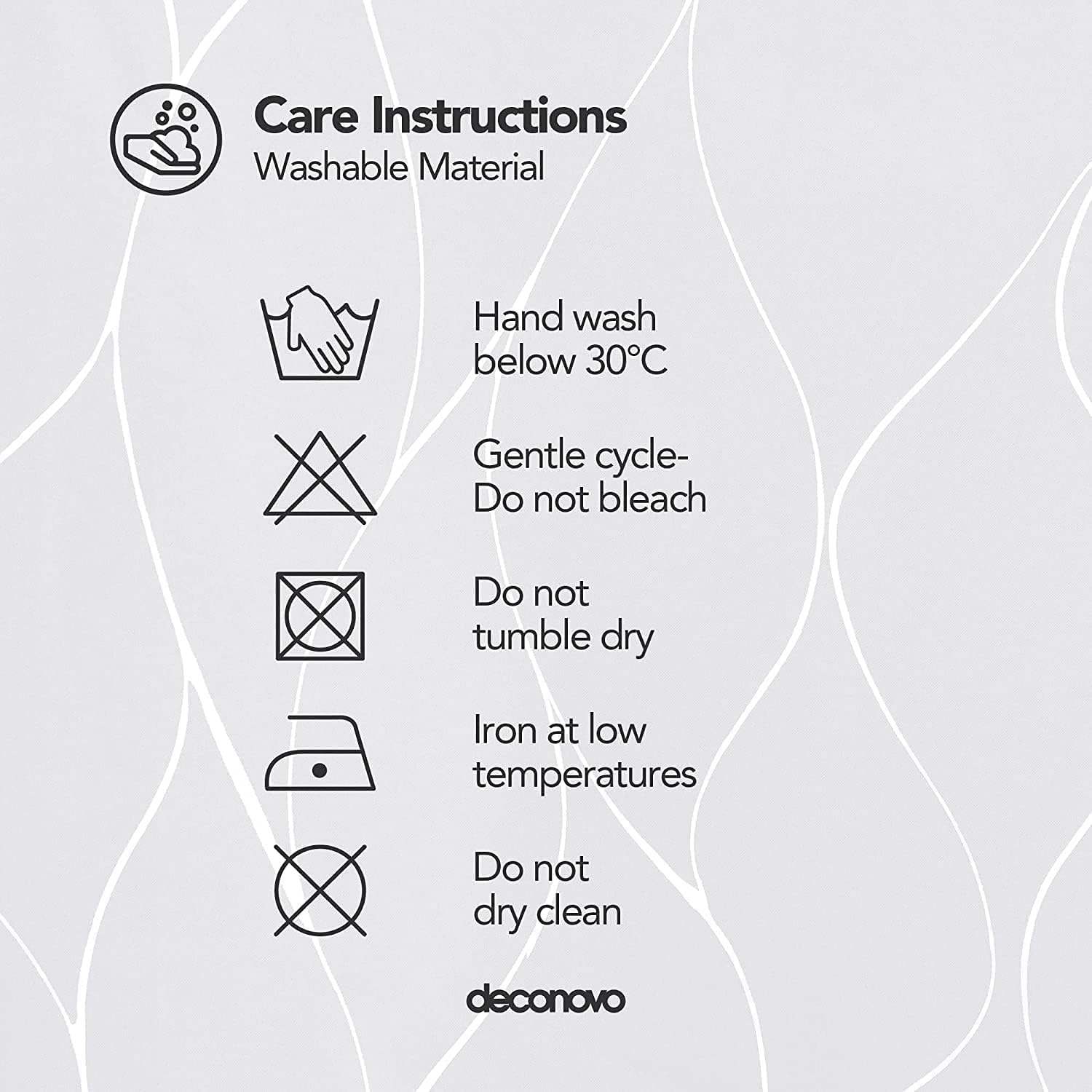 Thumbnail 5 de Deconovo Eyelet Curtains 46x90 Room Darkening