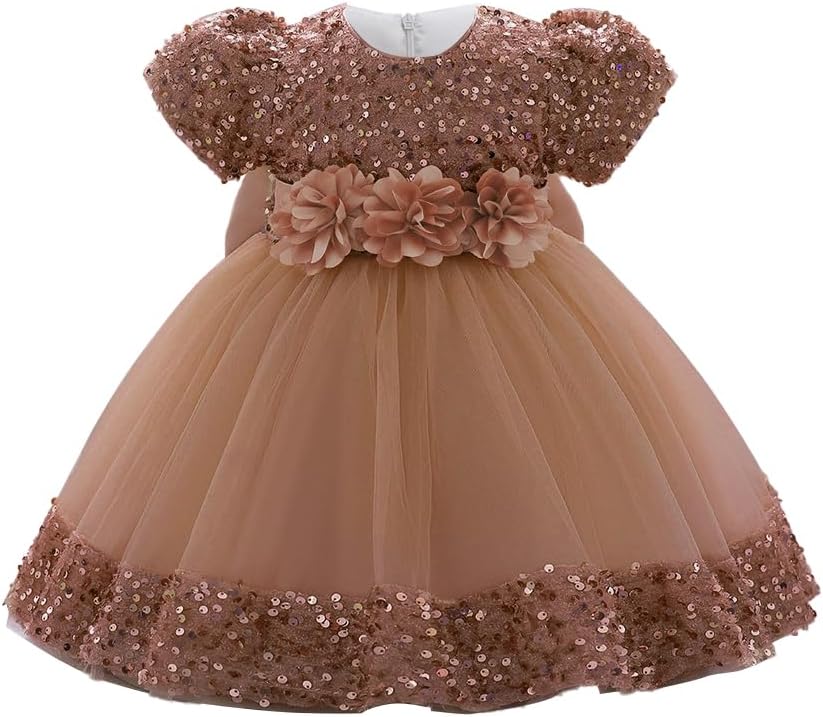 Thumbnail 6 de Baby Girl Party Dress Princess Sequin Tulle Gown for Toddlers