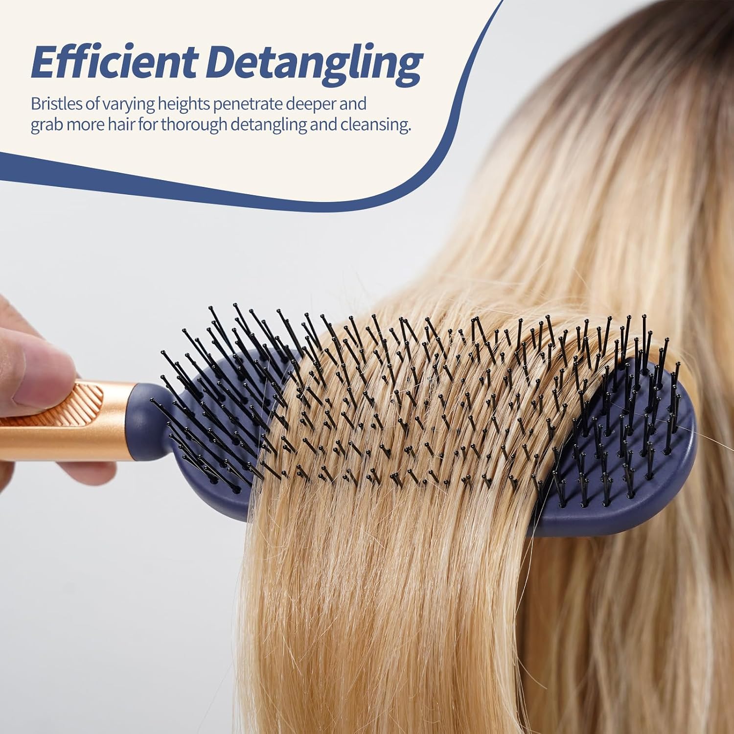 Thumbnail 5 de SHINLEA Slim Hair Brush for Deep Detangling