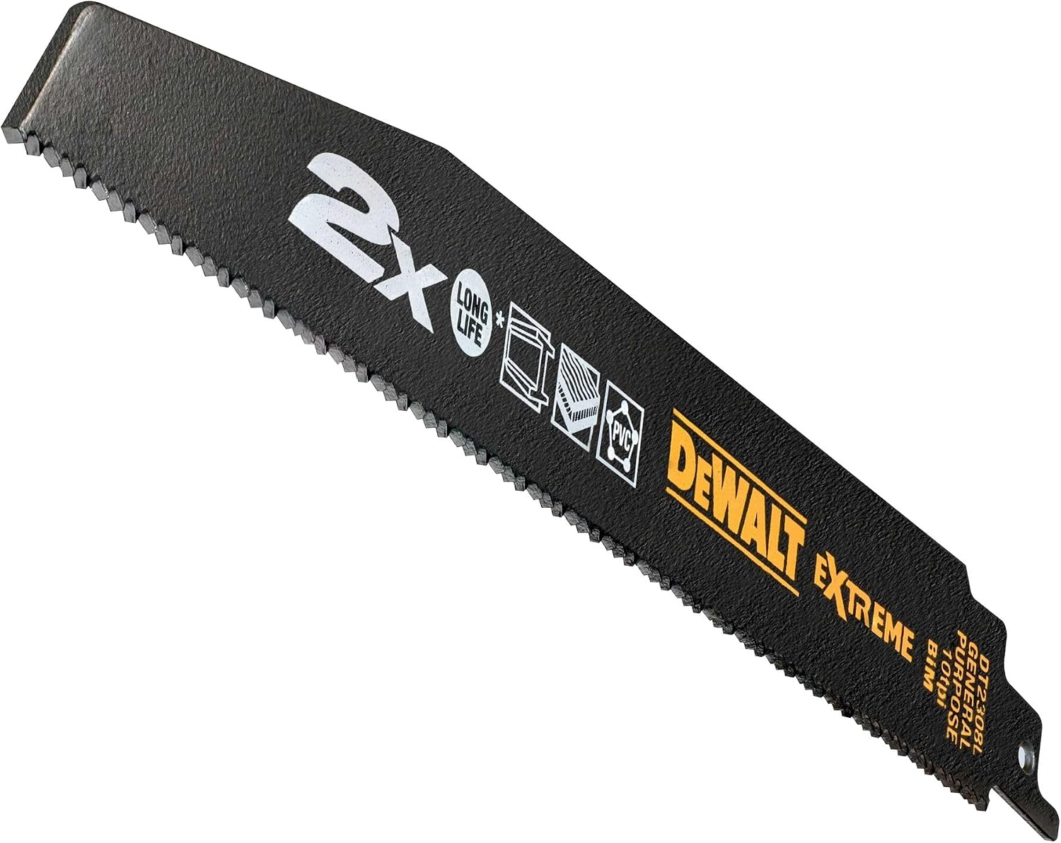 Detalle de DEWALT DT2308L-QZ lama bi‑metal 2X Extreme 5