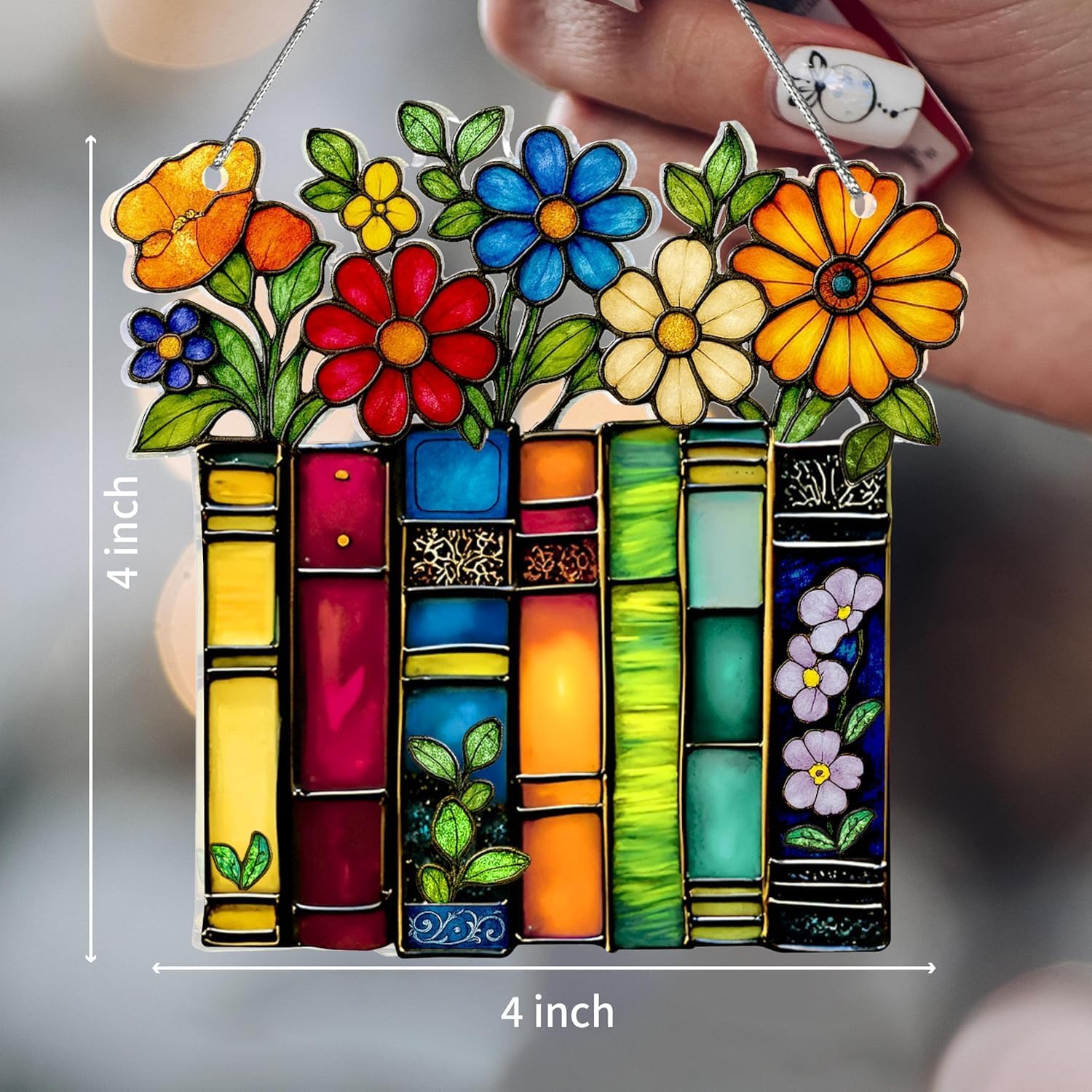 Detalle 2 de Book Ornament, Acrylic
