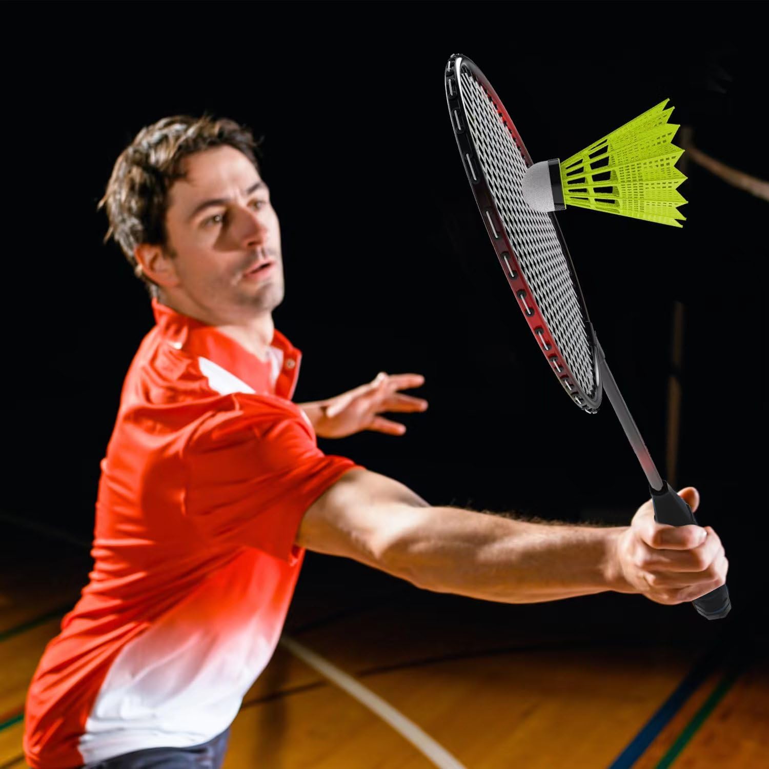 Thumbnail 4 de KH Federball Set Badminton Schläger Set of 2 oder 4 für Erwachsene Kinder