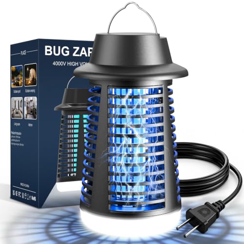 Imagen de Lámpara Antimosquitos Axeqao 4250V con UV 20W y LED, IPX4 – Protección interior y exterior en OfertitasTOP