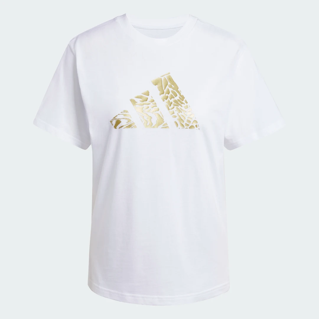 Detalle 2 de Adidas Camiseta Tech Metallic Graphic – Blancа