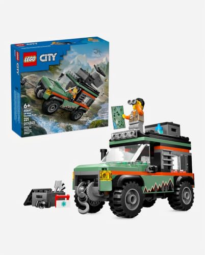 Thumbnail 8 de LEGO City Off-Road 4x4 Mountain Truck (60447) - Adventure Building Set for 6+
