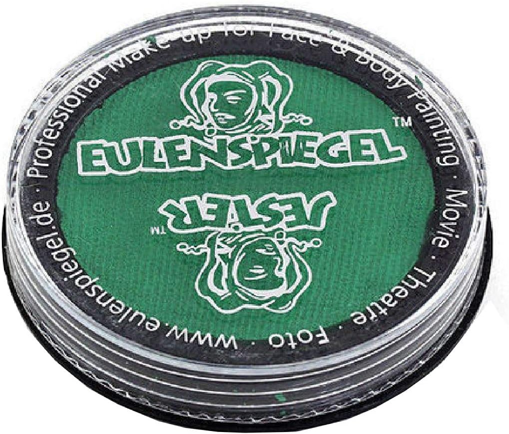 Detalle 2 de Eulenspiegel 184899 Profi Aqua-smink, merlingrön ansiktsfärg i tub, 20 ml