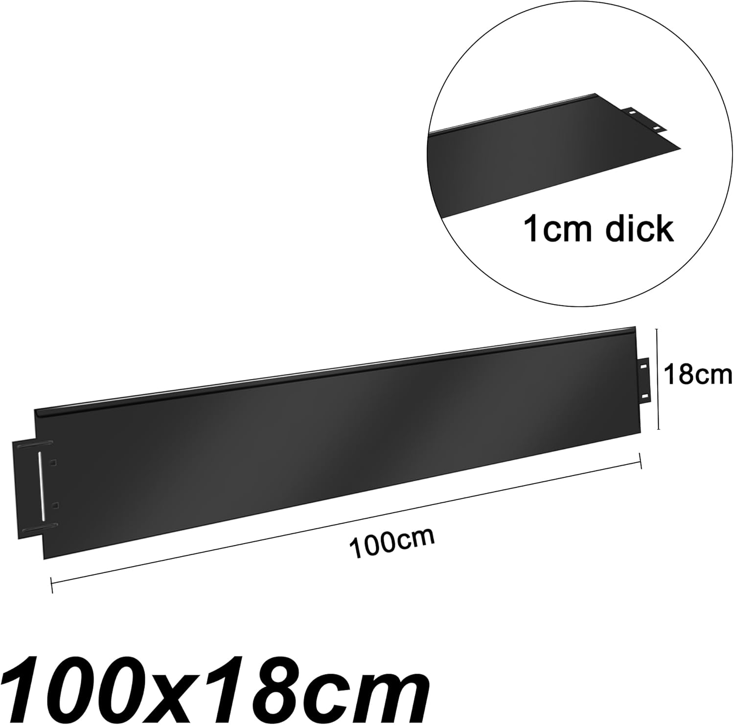 Thumbnail 1 de Aufun Rasenkante Metall 30 m × 18 cm verzinkt – Beeteinfassung und Mähkante, 30 Stücke