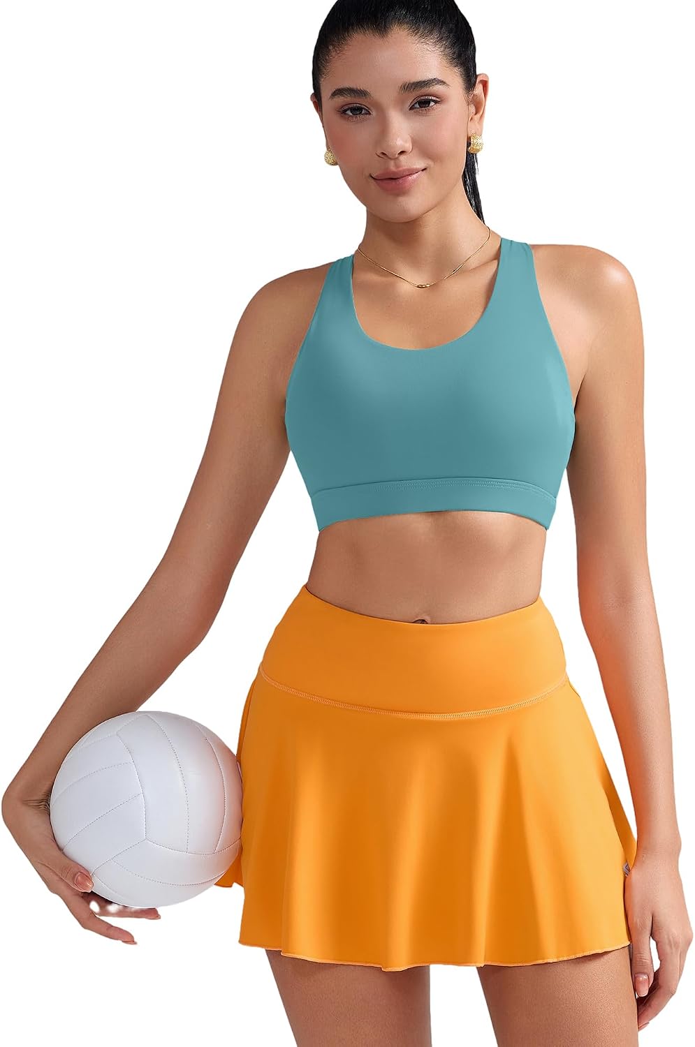 Thumbnail 3 de RUNNING GIRL Padded Strappy Sports Bra Medium Support