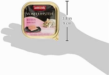 Thumbnail 6 de Animonda Vom Feinsten Kitten Baby‑Paté – Nassfutter für Kätzchen von der 4. bis zur 16. Woche (32 x 100 g)