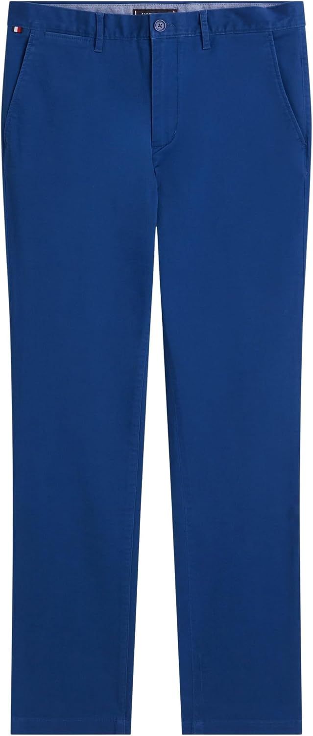 Detalle de Tommy Hilfiger Chino Homme – Sergé de coton extensible