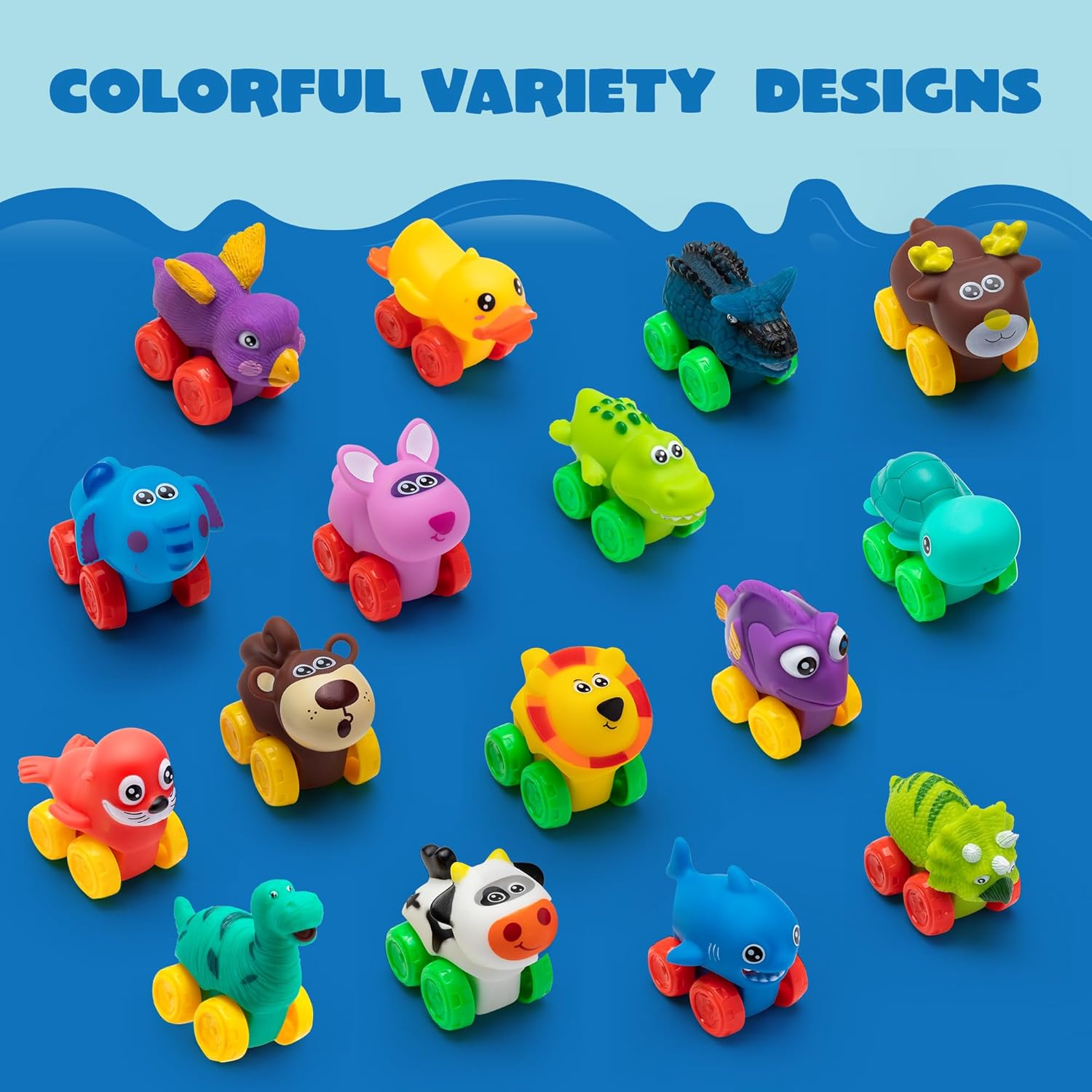 Thumbnail 5 de JOYIN Voitures d'animaux 2,8 pouces