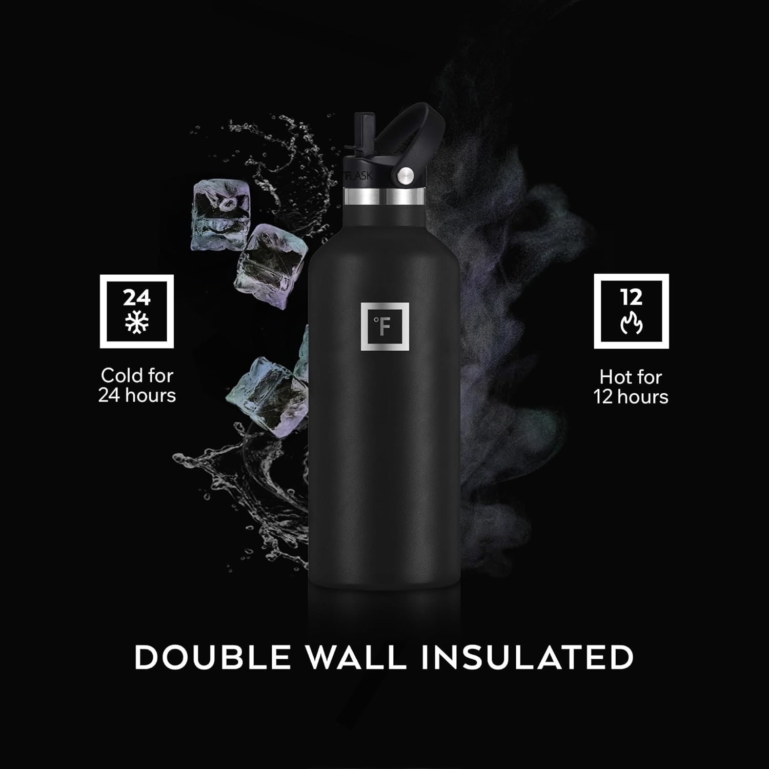 Detalle 2 de IRON °FLASK 24 oz Insulated Bottle 🥤