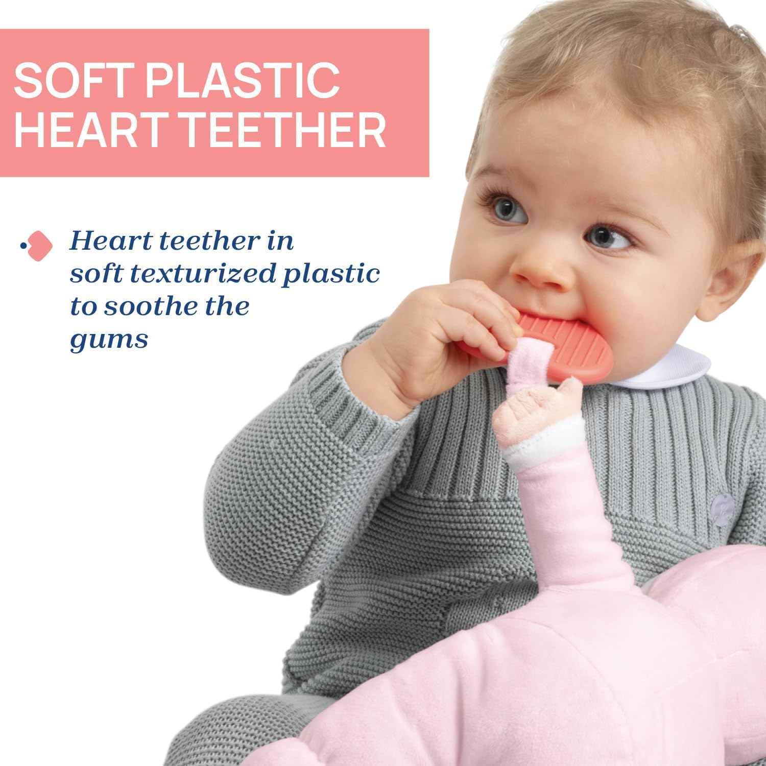 Thumbnail 6 de Chicco Ma Première Poupée : poupée légère avec cœur doux pour la dentition (dès 0 mois)