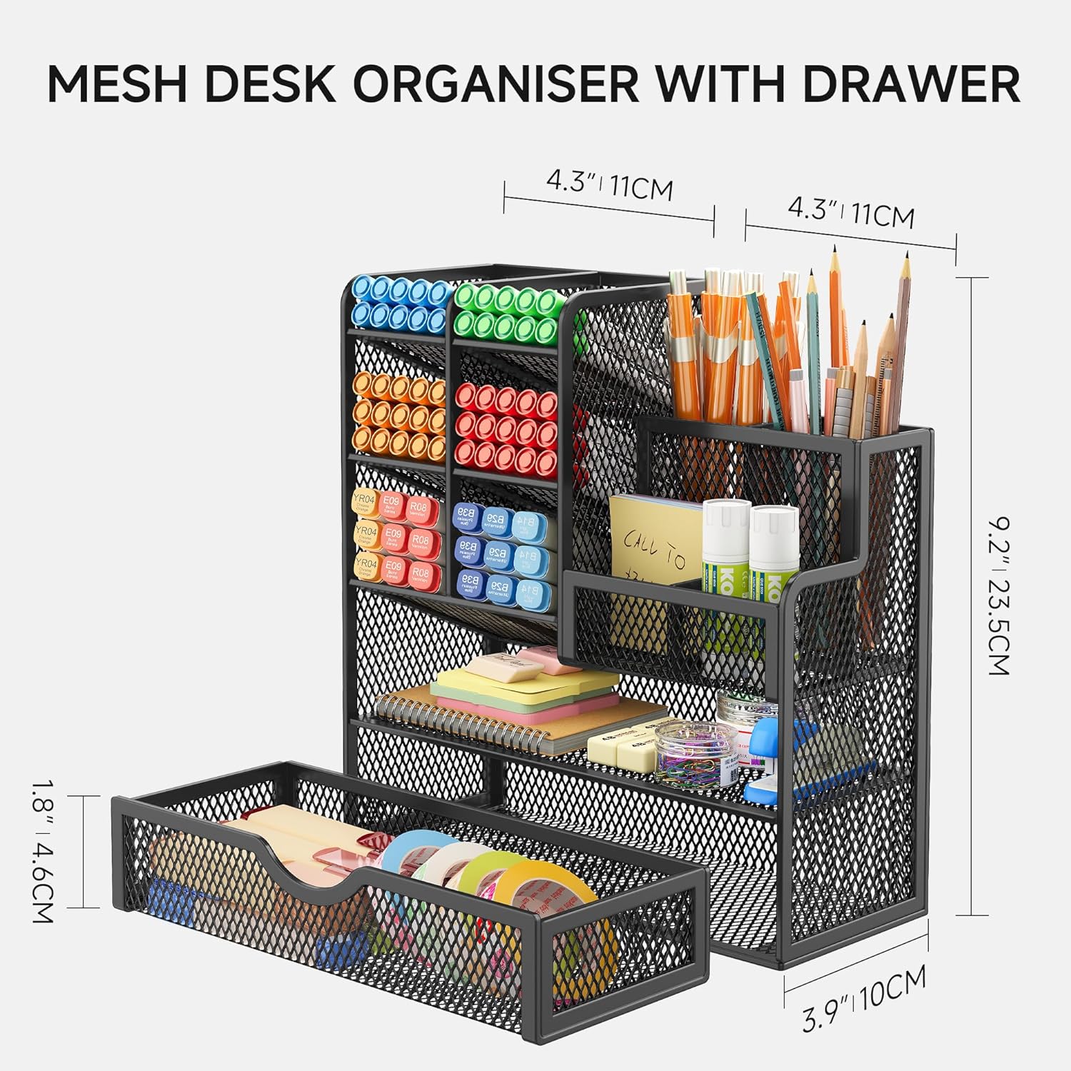 Thumbnail 6 de VITVITI Mesh 5‑Tier Desk Organiser