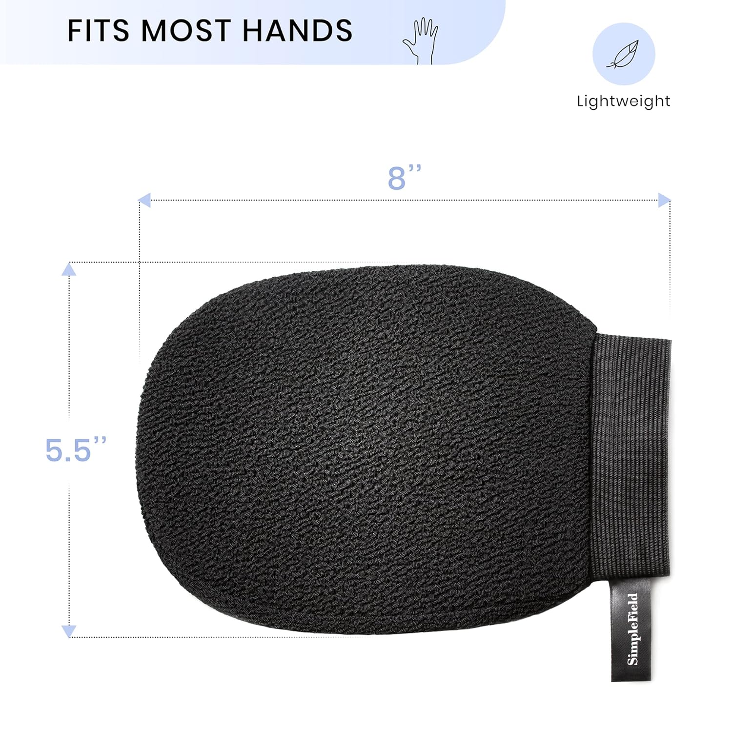 Thumbnail 4 de SimpleField Korean Exfoliating Mitt 2-pack
