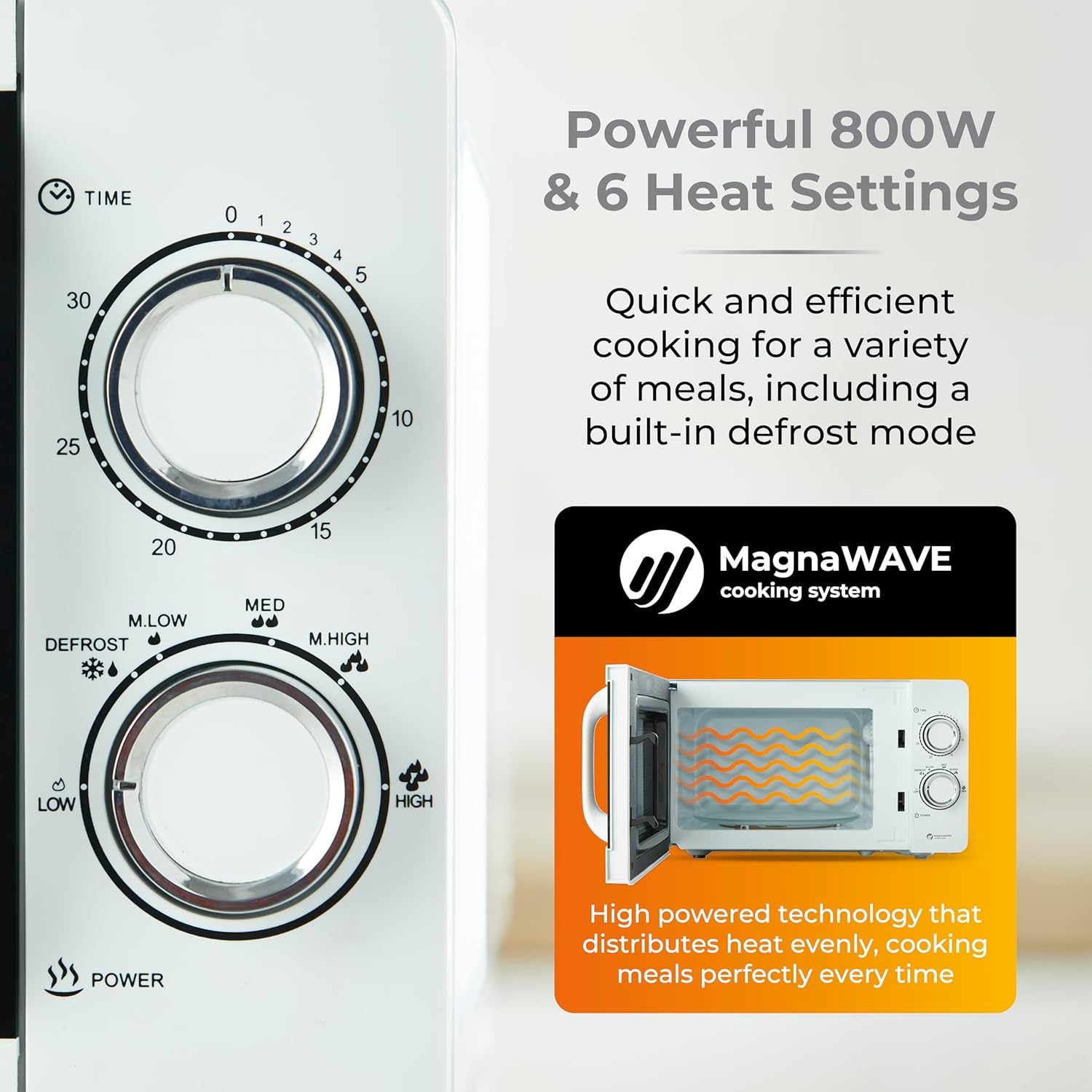 Thumbnail 2 de Tower T24042WHT Microwave