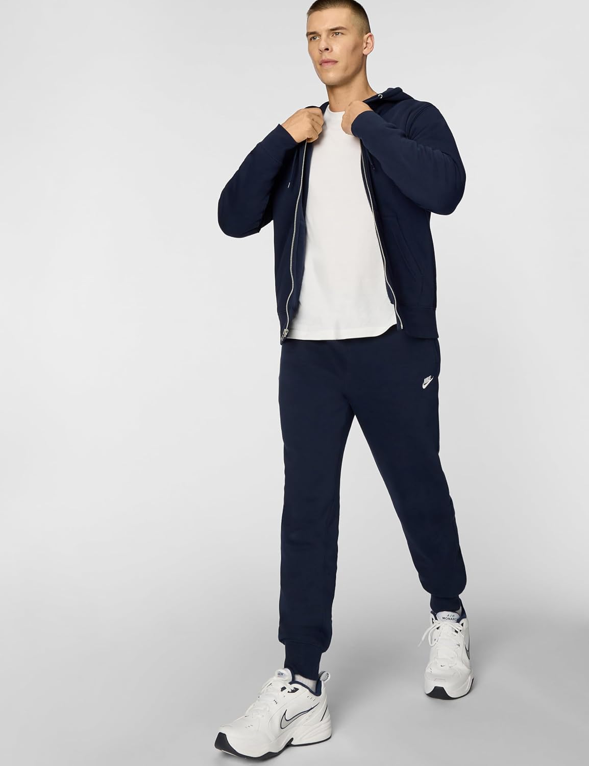 Detalle de Nike FN3861-451 bluza uniseks z kapturem, rozpinana