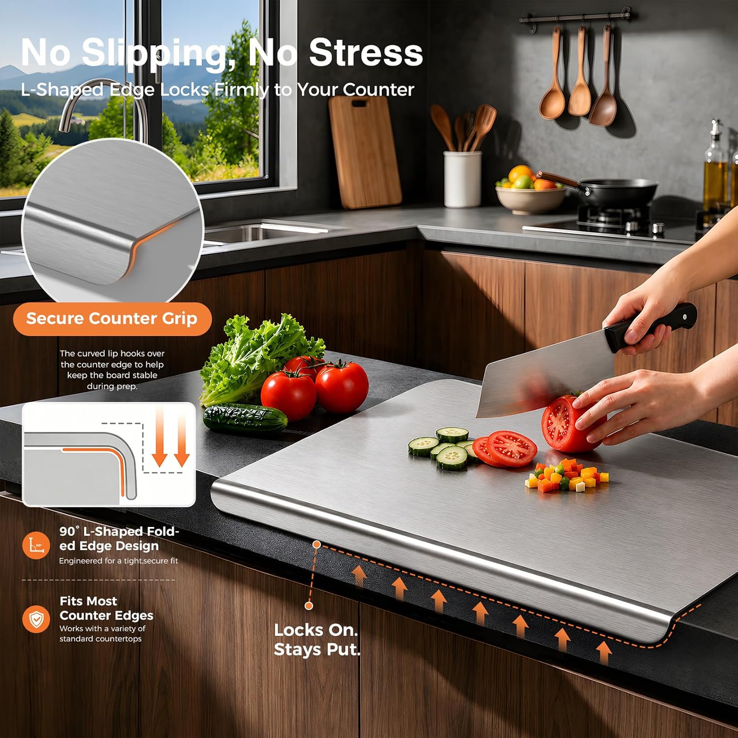 Detalle de Titanium Cutting Board 20 x 16 Inch