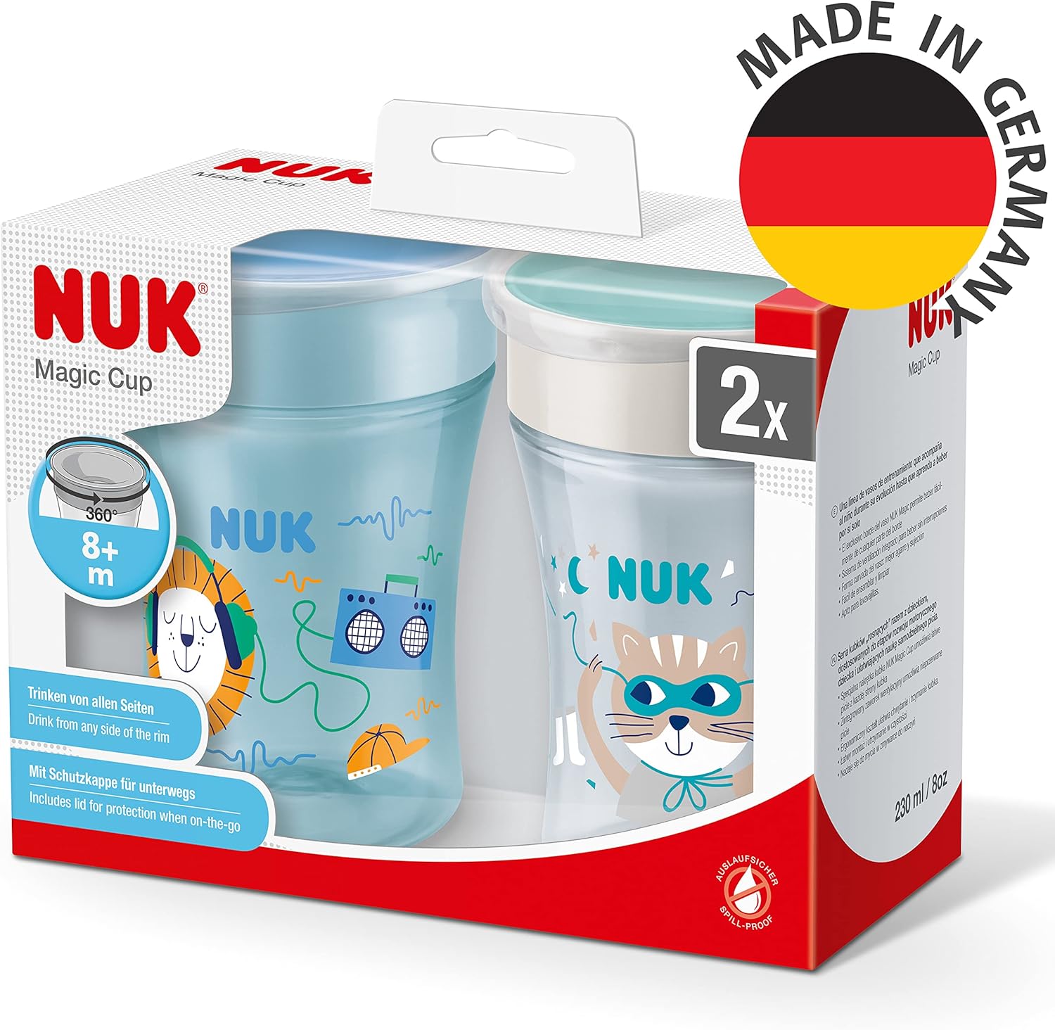 Thumbnail 6 de NUK Magic Cup vaso antiderrame 230 ml