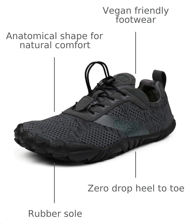 Thumbnail 2 de WHITIN Men's Minimalist Trail Running Shoes with Wide Toe Box and Barefoot-Feel
