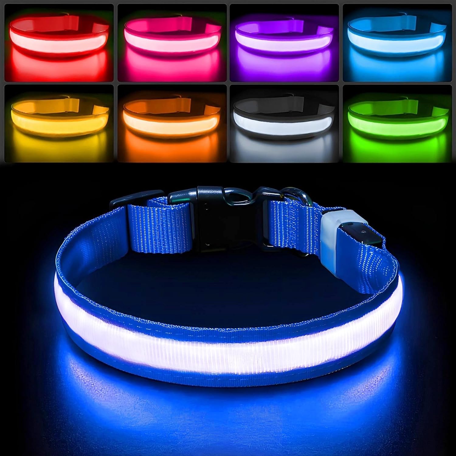 Detalle de PcEoTllar Collare Luminoso 10 ore