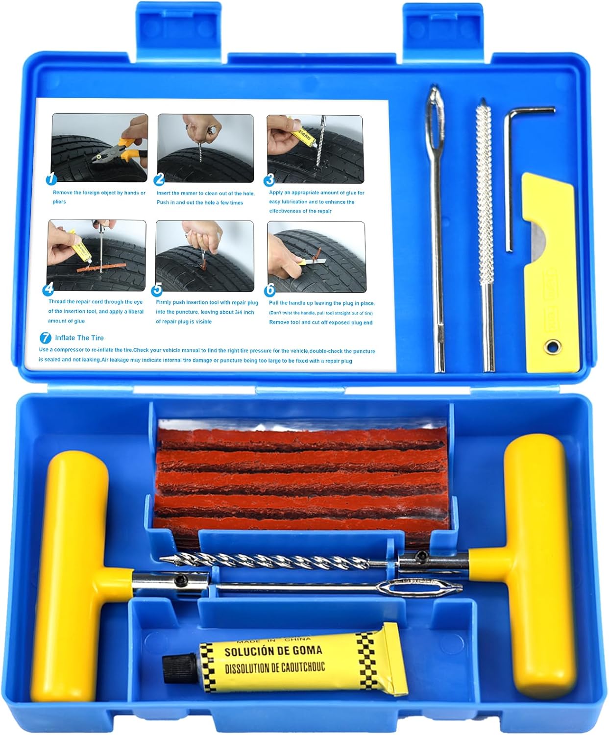 Detalle de Beanewone Tyre Repair Kit for Heavy-Duty Vehicles