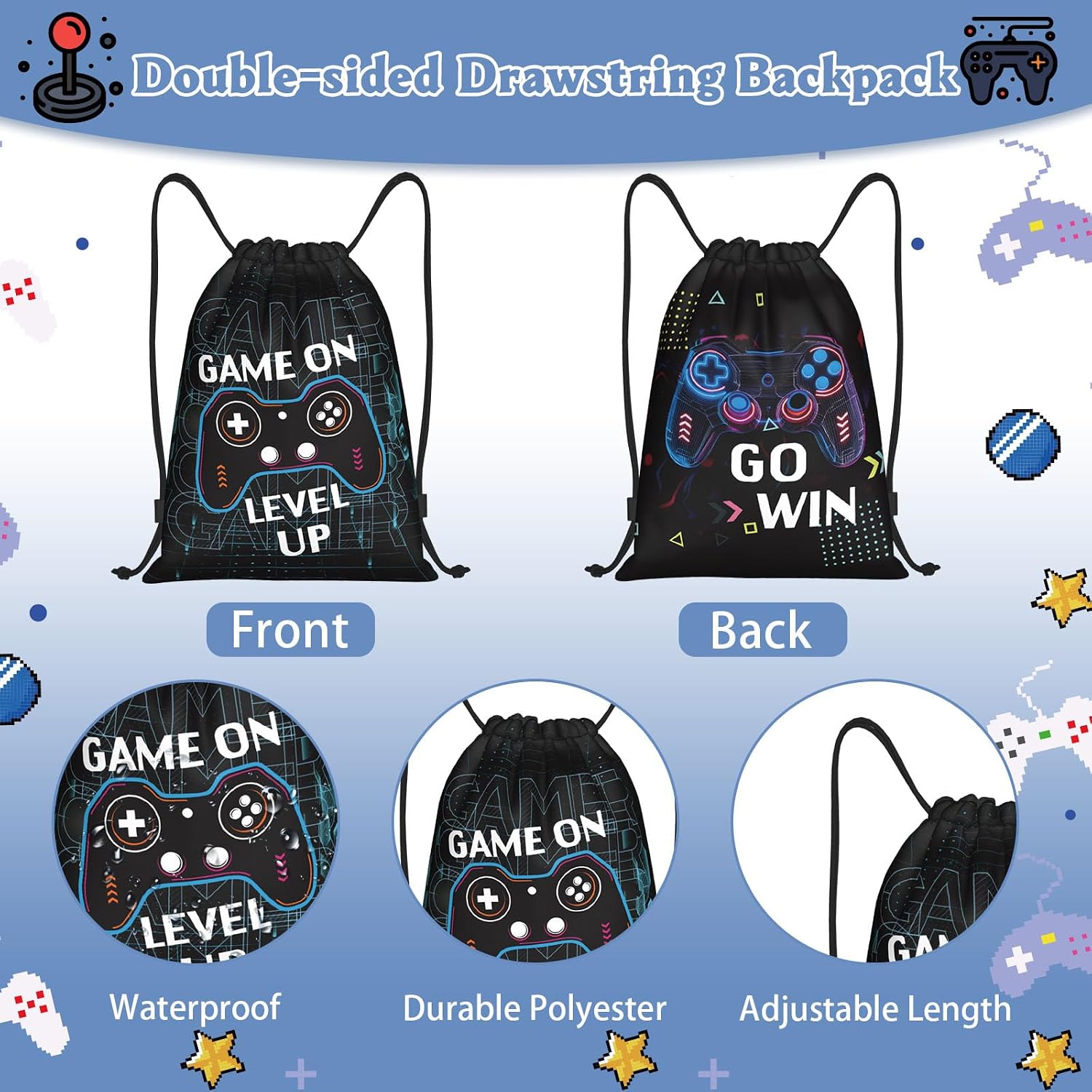 Thumbnail 6 de 10 Year Old Gifts for Boys – Level 10 Unlocked Gamer Gift Set (10-piece)