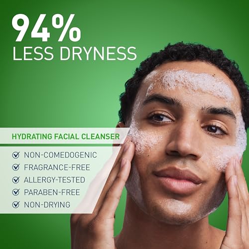Detalle 2 de CeraVe Hydrating Cleanser with Hyaluronic Acid – Gentle Daily Face Wash for Dry Skin