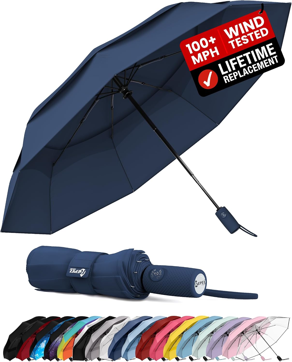 Detalle de Repel Travel Umbrella 11.5-Inch