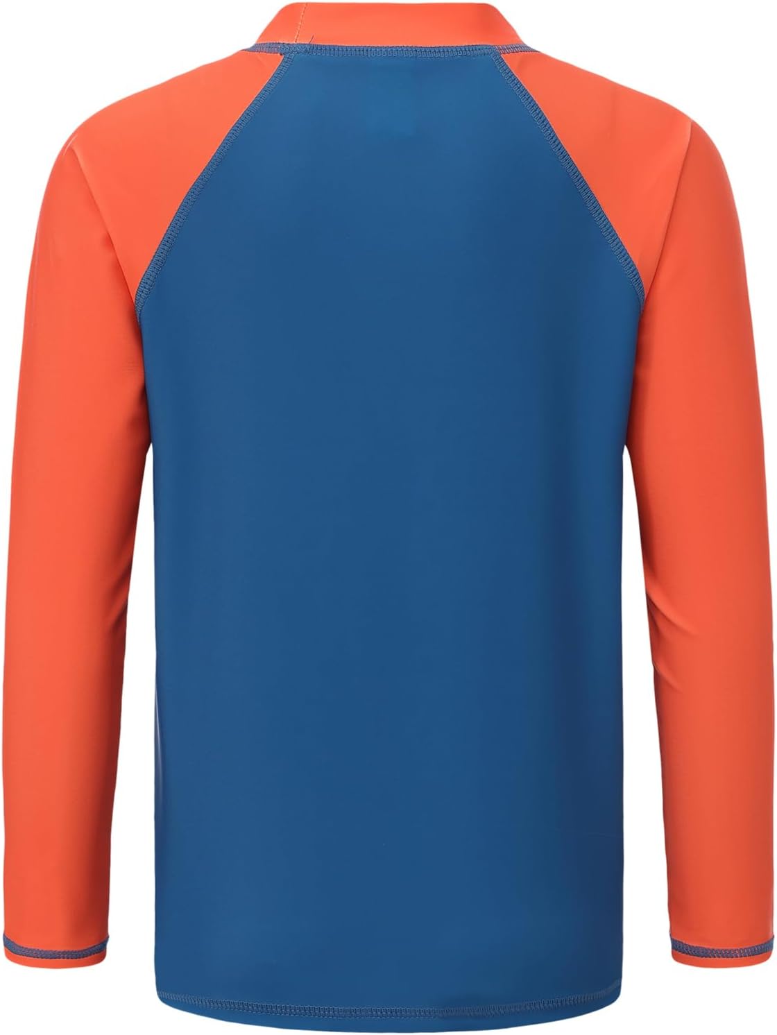 Thumbnail 1 de Kids long sleeve rash guard boys swimsuit, age 5–14 – swim top one-piece (rash vest)