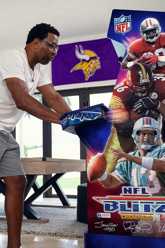 Thumbnail 6 de Arcade1Up NFL Blitz Máquina de Arcade 🏈