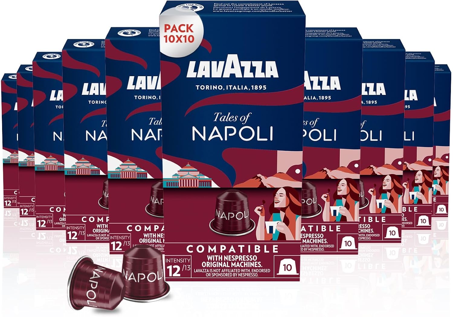 Detalle de Lavazza Tales of Napoli 100 capsules
