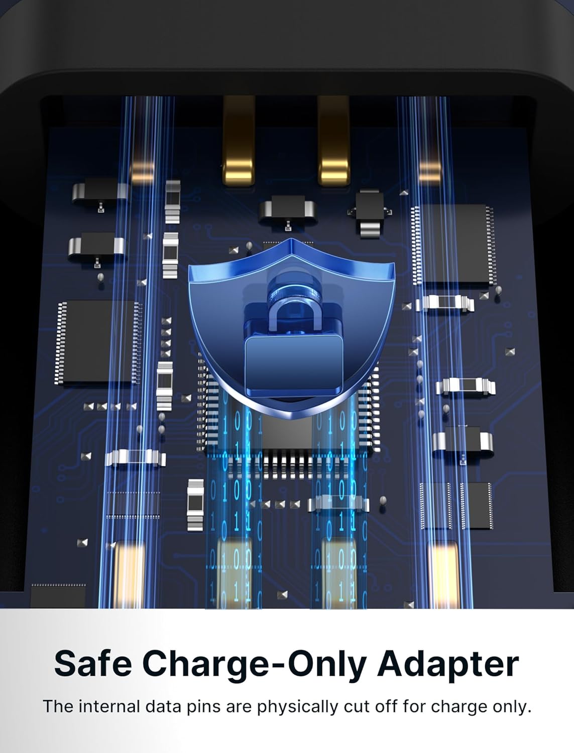 Detalle 2 de JSAUX Lot de 4 bloqueurs de données USB 🔌