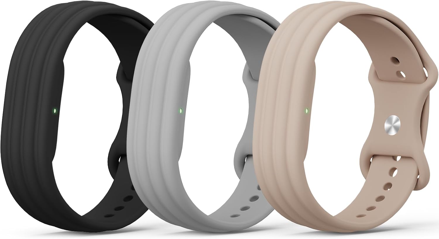 Detalle de Hexasider Soft Silicone Sport Band for Google Fitbit Air, Adjustable