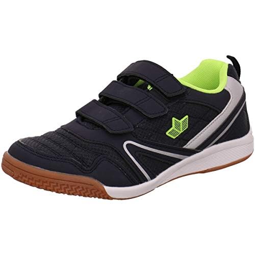 Detalle de Lico BOULDER V Unisex Kinder Multisport Indoor Schuhe Marine/Lemon