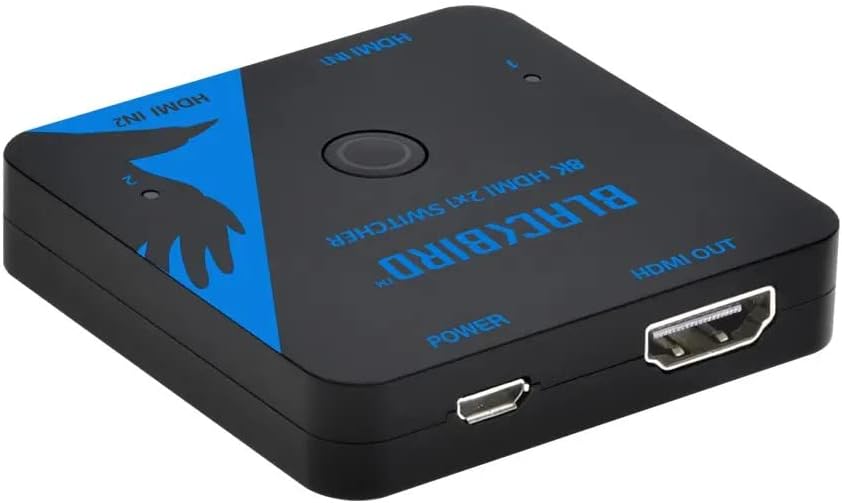 Thumbnail 3 de Monoprice Blackbird Series 2x1 HDMI Switch (HDMI 2.1, 8K@60Hz, 4K@120Hz)