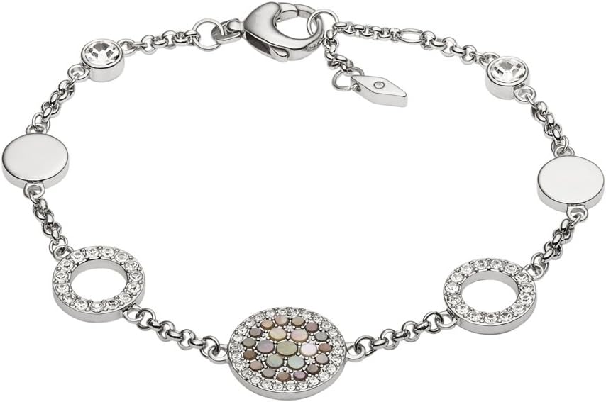 Thumbnail 5 de Fossil bracelet acier tri-tone 19 cm