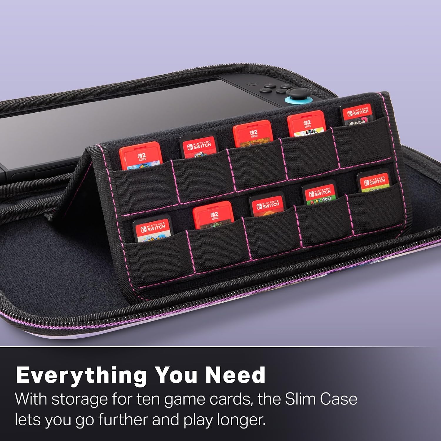 Thumbnail 6 de PowerA Slim Case Switch 2 10 cards