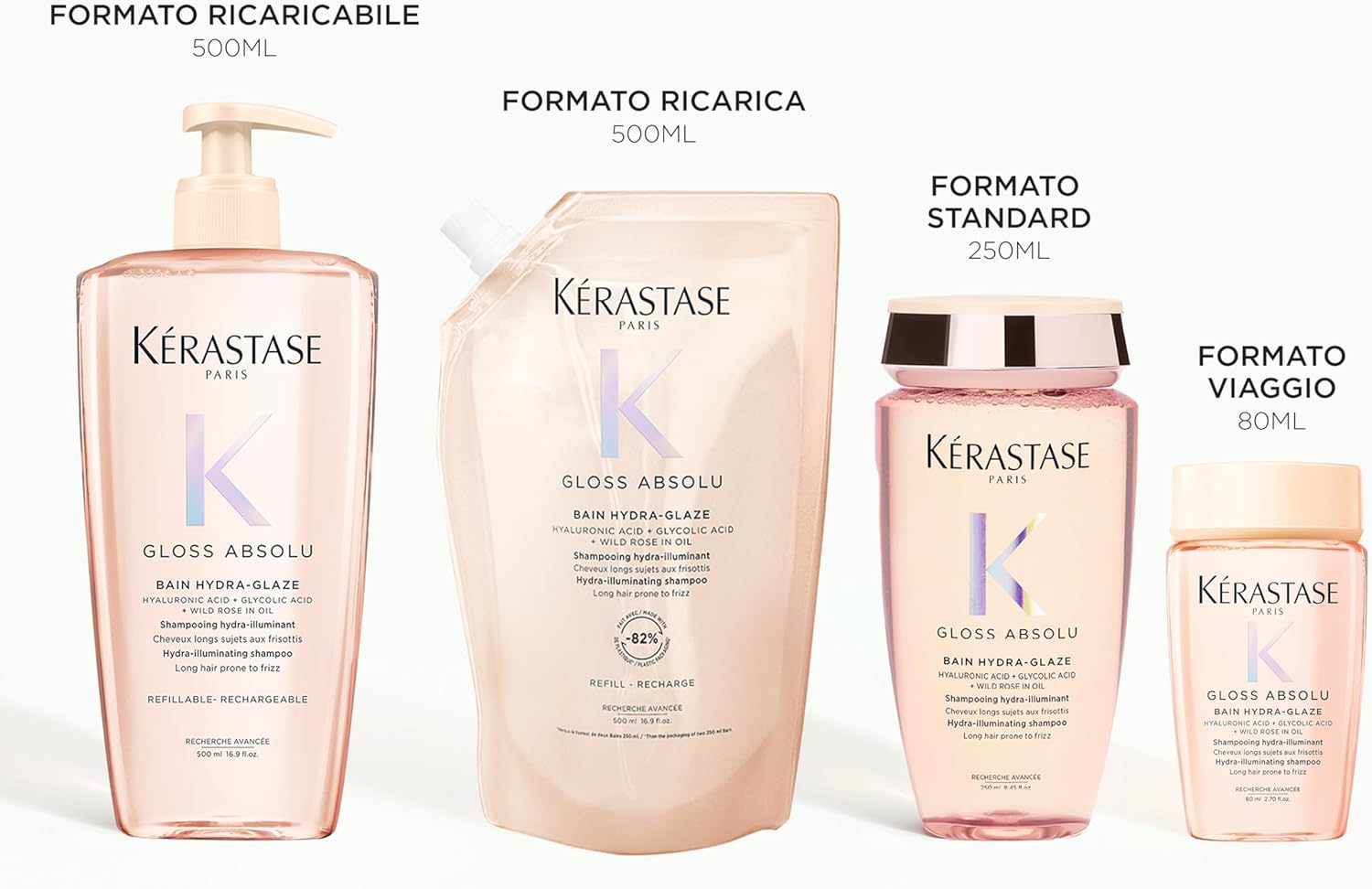 Detalle 2 de Kérastase Gloss Absolu Shampoo 80ml