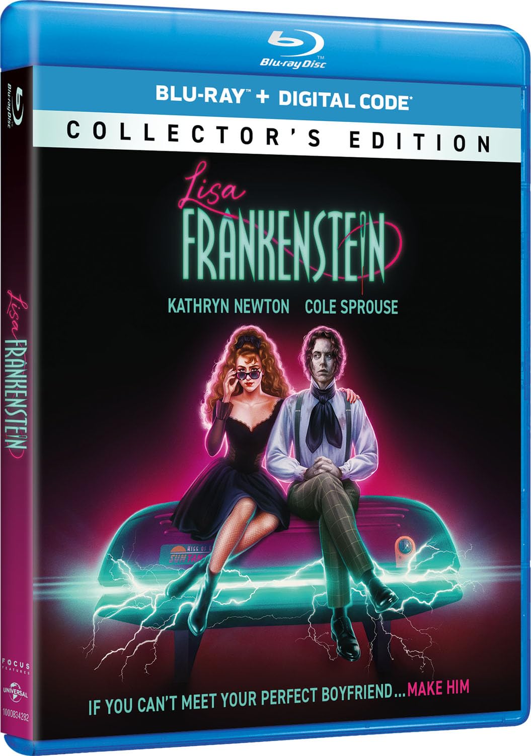 Detalle de Lisa Frankenstein 191329258323 Collector's Edition Blu-ray + Digital