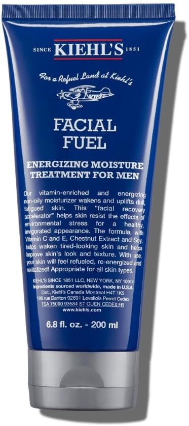 Detalle de Kiehl's Facial Fuel Moisturiser for Men – Energising Daily Care